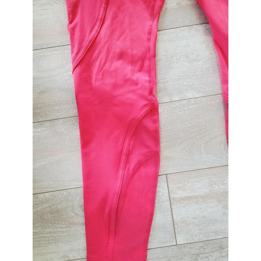 Nike One Womens S High Rise 7/8 Training Leggings Red/Pink‎ NWT RV $70